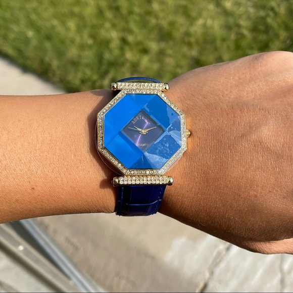 Blue face & Leather Limited Edition Watch main image 8